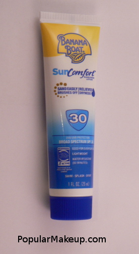 Banana Boat Sun Comfort Sunscreen Lotion SPF 30