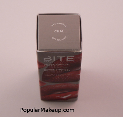 Bite Amuse Bouche Lipstick In Chai Pictures, Swatches, Review