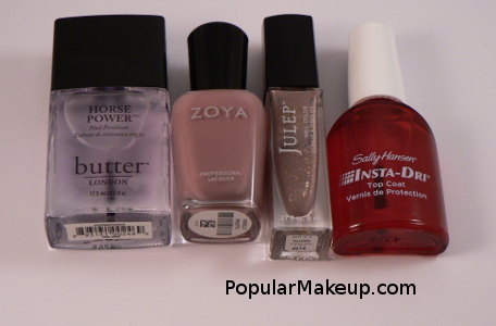 Zoya Brigitte and Julep Tanith Manicure