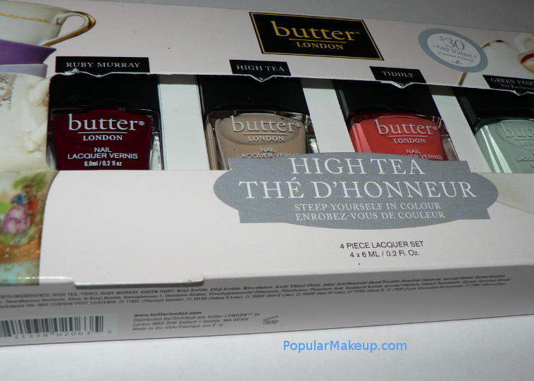 Butter London High Tea Collection Review, Pictures, Swatches