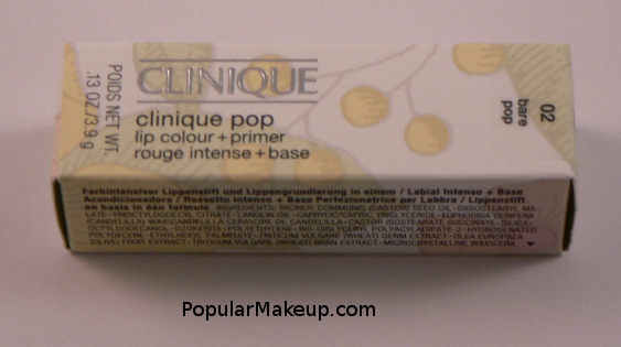 Clinique Bare Pop Lipstick Pictures