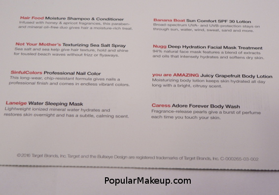 Target Beauty Box Pictures